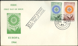 Irlande - Ireland - Irland FDC1 1964 Y&T N°167 à 168 - Michel N°167 à 168 - EUROPA - FDC