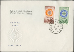 Irlande - Ireland - Irland FDC2 1964 Y&T N°167 à 168 - Michel N°167 à 168 - EUROPA - FDC