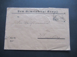 DR Dienstpost Abschiedsausgabe Nr.49 (18) MiF Mit Nr.30 (9) Mit Bahnpoststempel / Bayern / Massenfrankatur Mit 27 Marken - Dienstzegels