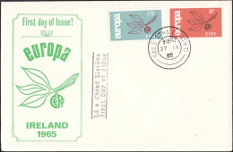 Irlande - Ireland - Irland FDC1 1965 Y&T N°175 à 176 - Michel N°176 à 177 - EUROPA - FDC