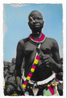 CPSM COLORISEE DANSEUSE SARA, REGION DE FORT ARCHAMBAULT, Format 9 Cm Sur 14 Cm Environ, TCHAD - Tchad