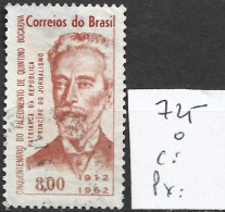 BRESIL 725 Oblitéré Côte 0.30 € - Used Stamps