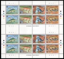 Montserrat 1994 - Mi-Nr. 892-895 ** - MNH - Dinosaurier / Dinosaurs - Montserrat