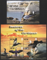 Montserrat 2005 - Mi-Nr. 1271-1274 & Block 104 ** - MNH - Vögel / Birds - Montserrat