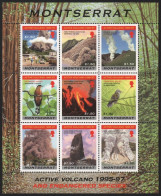 Montserrat 1997 - Mi-Nr. 1008-1016 ** - MNH - Natur - Vulkane - Montserrat