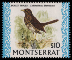 Montserrat 1974 - Mi-Nr. 316 ** - MNH - Vögel / Birds - Montserrat
