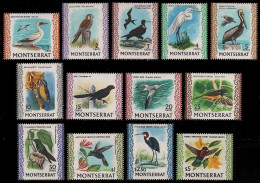 Montserrat 1970 - Mi-Nr. 230-242 ** - MNH - Vögel / Birds (I) - Montserrat