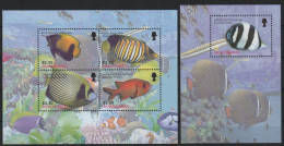 Montserrat 2004 - Mi-Nr. 1244-1247 & Block 102 ** - MNH - Fische / Fish - Montserrat