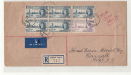 Mauritius / Airmail / Roses / 1946 Victory / South Africa - Maurice (1968-...)