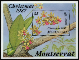 Montserrat 1987 - Mi-Nr. Block 46 ** - MNH - Orchideen / Orchids - Montserrat