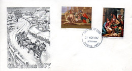 GB FDC 1967 NOEL - 1952-1971 Pre-Decimal Issues