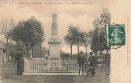 CRECY EN PONTHIEU : MARCHE AUX BESTIAUX - MONUMENT COMMEMORATIF - Crecy En Ponthieu