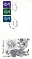 GB FDC 1967 SERIE COURANTE - 1952-1971 Pre-Decimal Issues