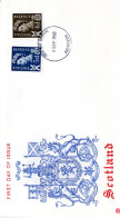 GB FDC 1967 SERIE COURANTE - ECOSSE - 1952-71 Ediciones Pre-Decimales