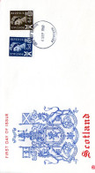 GB FDC 1967 SERIE COURANTE - ECOSSE - 1952-1971 Pre-Decimal Issues