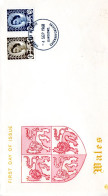 GB FDC 1968 SERIE COURANTE - GALLES - 1952-71 Ediciones Pre-Decimales