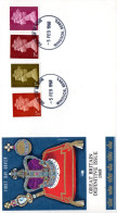 GB FDC 1968 SERIE COURANTE - 1952-1971 Pre-Decimale Uitgaves