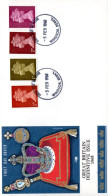 GB FDC 1968 SERIE COURANTE - 1952-1971 Pre-Decimal Issues