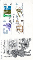 GB FDC 1968 ANNIVERSAIRES - 1952-71 Ediciones Pre-Decimales