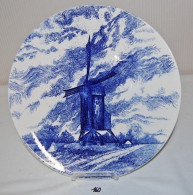 C160 Assiette à Suspendre - BOCH - Décor Delft - Boch (BEL)