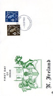 GB FDC 1968 SERIE COURANTE - IRLANDE - 1952-1971 Em. Prédécimales