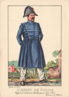 MILITARIA - Personnages - L'agent De Police - Carte Postale - Trachten