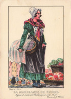 FOLKLORE - Costumes - La Marchande De Fleurs - Carte Postale Ancienne - Trachten