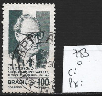 BRESIL 783 Oblitéré Côte 0.30 € - Used Stamps