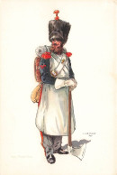 MÉTIERS - Costumes Militaires Belges - Sapeur D'Infanterie - Carte Postale Ancienne - Trachten