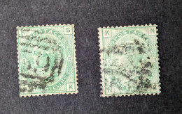 Grande Bretagne Oblitéré N YT 53 Pl 12,13 - Used Stamps