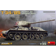 Miniart - CHAR T-34/85 Plant 112 Spring 1944 Maquette Réf. 35294 Neuf NBO 1/35 - Military Vehicles
