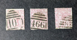 Grande Bretagne Oblitéré N YT 55 Pl 1,2,3 - Used Stamps