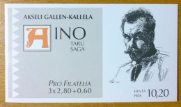 Finnland, Pro Filatelia -Häftchen 1997, Mit Drei Sondermarken, Je 2,80+0,60 Fim, Postfrisch - Blocchi E Foglietti