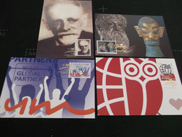 Greece 2007 Anniversaries And Events (part 1) Card Set VF - Maximum Cards & Covers