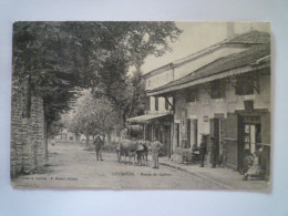 2023 - 3578  TOURNON  (Lot-et-Garonne)  :  Route De CAHORS   1907   XXX - Tournon D'Agenais