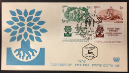 1960 Israel - World Refugee Year - 64 - Covers & Documents