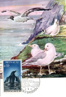Delcampe - MONACO CARTE MAXIMUM 1971 POLLUTION DES MERS - Maximumkarten (MC)