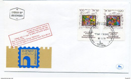 A24589)Israel 602 - 603 FDC - Lettres & Documents