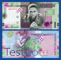 De La Rue John Coltrane - A Midsummer Night's Dream Specimen Test Note Unc - Fiktive & Specimen