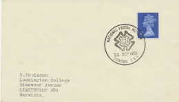 GB SPECIAL EVENT POSTMARKS 1972 NATIONAL POSTAL MUSEUM LONDON E.C.I. - Lettres & Documents