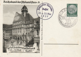 Allemagne Entier Postal Illustré Kassel 1937 - Interi Postali Privati