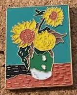 TABLEAU DE VINCENT WILLEM VAN GOGH - TOURNESOLS DANS UN VASE - 1888 - POSTIMPRESSIONNISME - SYMBOLISME  -     (33) - Beroemde Personen