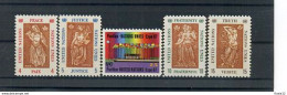 A24632)UNO NY 180 - 184** - Unused Stamps