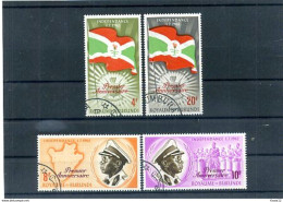 A24664)Burundi 29 - 32 A Gest. - Used Stamps