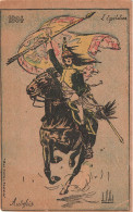 ILLUSTRATEUR - L'équitation - Autrefois - Colorisé - Carte Postale Ancienne - Sonstige & Ohne Zuordnung