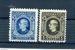 A24844)Slowakei 41 - 42** - Unused Stamps