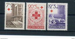 A24971)Finnland 392 - 394** - Unused Stamps