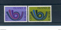A25223)Island 471 - 472**, Cept - Unused Stamps