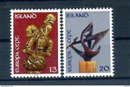 A25229)Island 489 - 490**, Cept - Unused Stamps