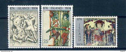 A25232)Island 491 - 493** - Unused Stamps